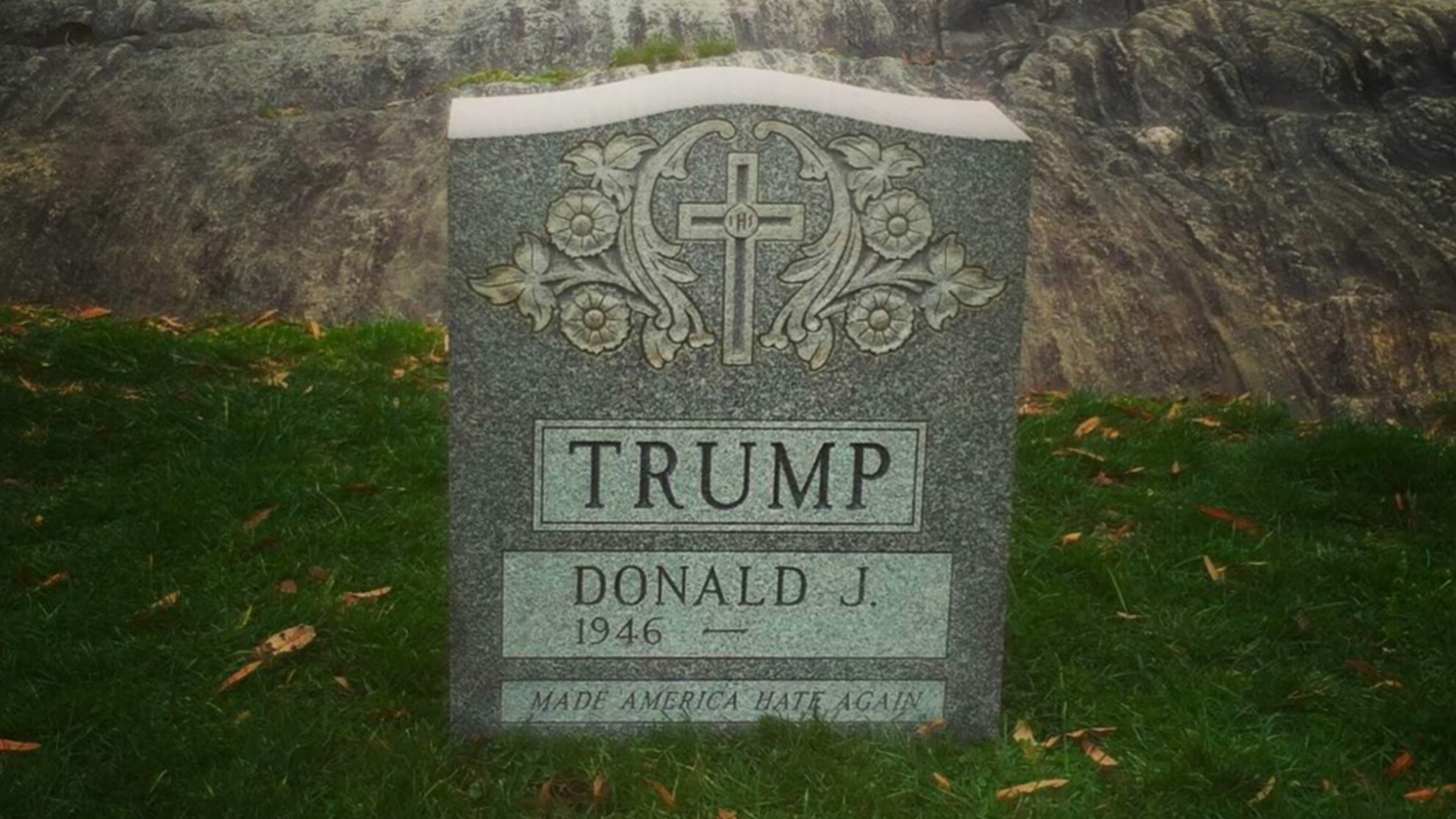 Η φωτογραφία της ημέρας. Ο “τάφος” του Ντόναλντ Τραμπ στο Central Park