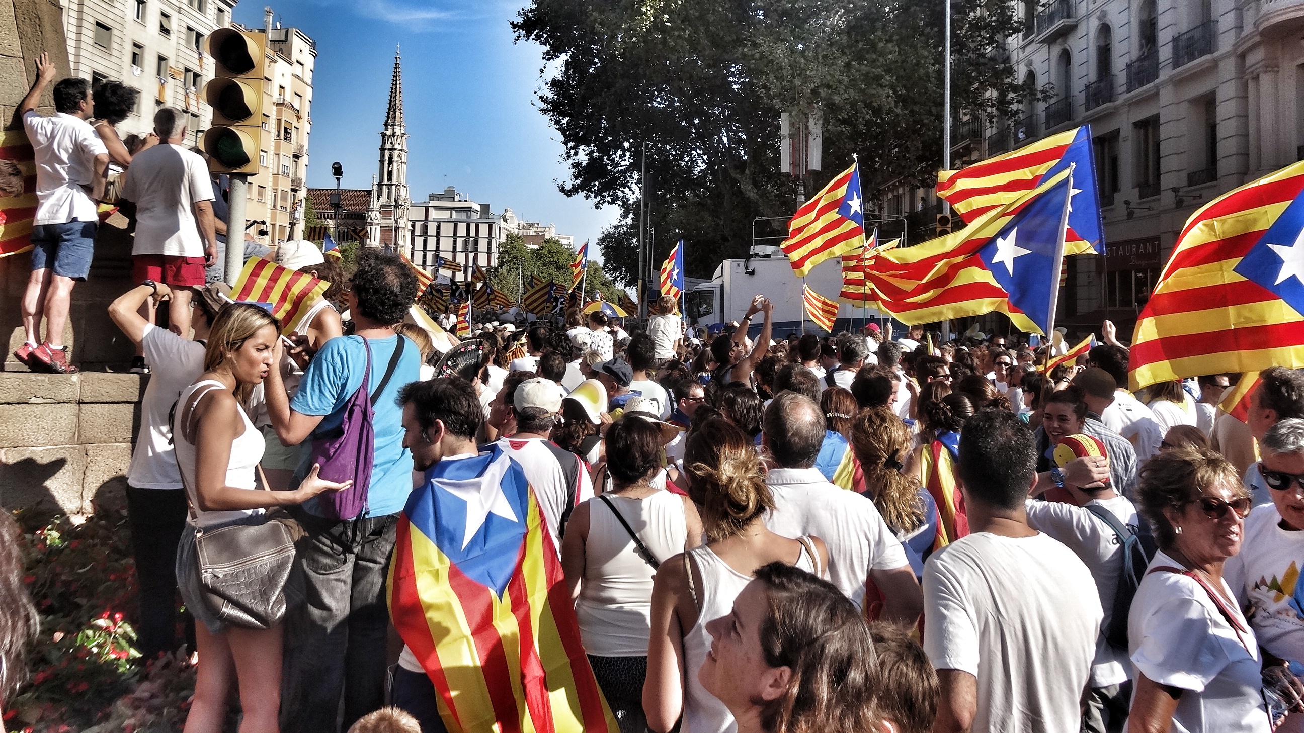 Βαρκελώνη – Diada. 11 Σεπτεμβρίου 2017. Ιστορίες ανεξαρτησίας