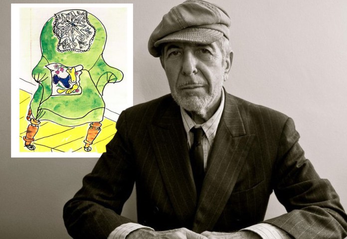 Η ζωγραφική του Leonard Cohen