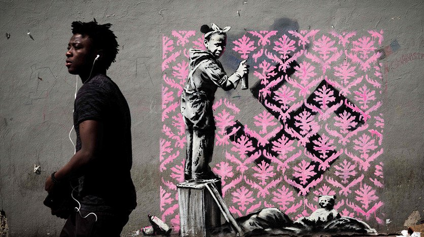 Γιατί οι πρόσφυγες και τα ποντίκια είναι η νέα εμμονή του Banksy (στις τοιχογραφίες του);
