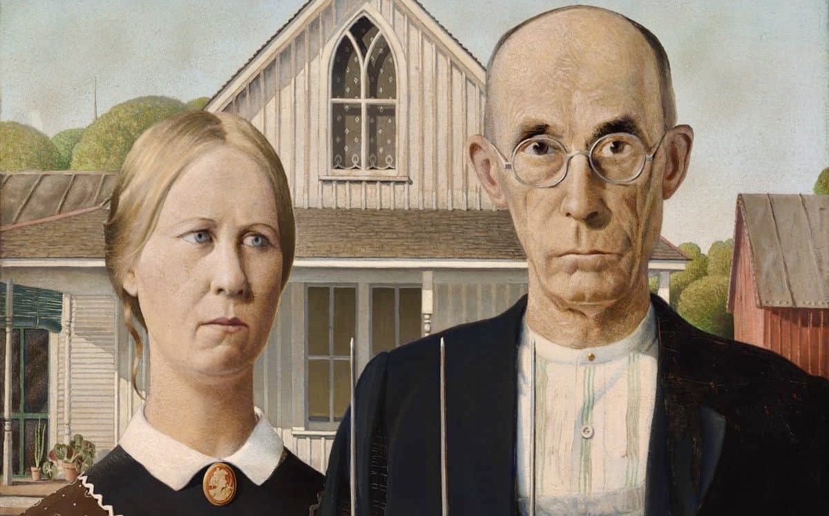 Ζωγραφική | American Gothic – Η σιωπηλή αγωνία των ανθρώπων μέσα από τον διάσημο πίνακα του Γκραντ Γουντ