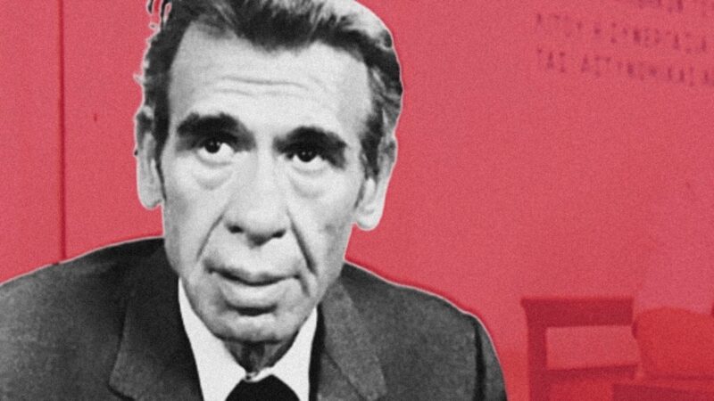 Ο Βασίλης Διαμαντόπουλος