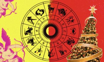 Εικόνα με θέμα τα ζώδια των Χριστουγέννων