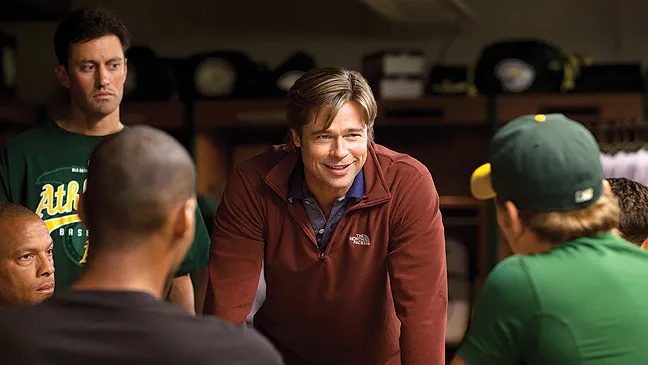 Ο Μπραντ Πιτ στην ταινία Moneyball